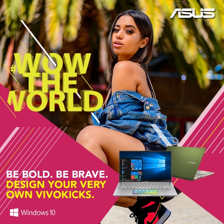 Win a Pair of Custom Sneakers with the New ASUS #WowTheWorld Campaign