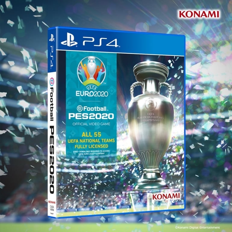 eFootball PES 2020 Will Receive A Free UEFA Euro 2020 Update