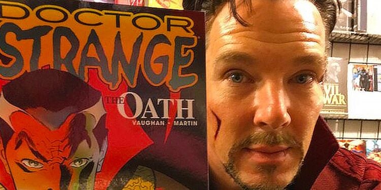 Benedict Cumberbatch Visited A Comic Book Store As Doctor Strange
