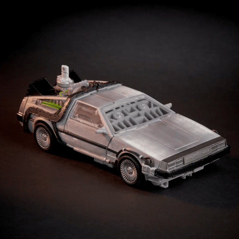 The Back To The Future And Transformers Team Up To Create DeLorean Autobot