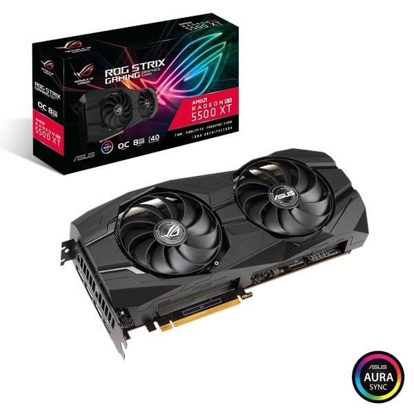 ASUS ROG Strix AMD Radeon RX 5500 XT OC 8GB