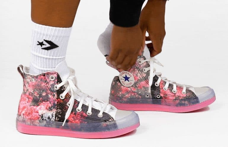 Converse x Shaniqwa Jarvis with Vibrant Floral Imagery