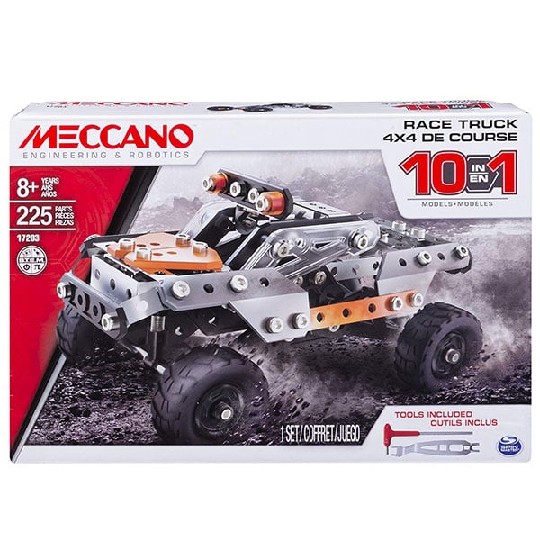 Meccano 10-in-1 Race Truck