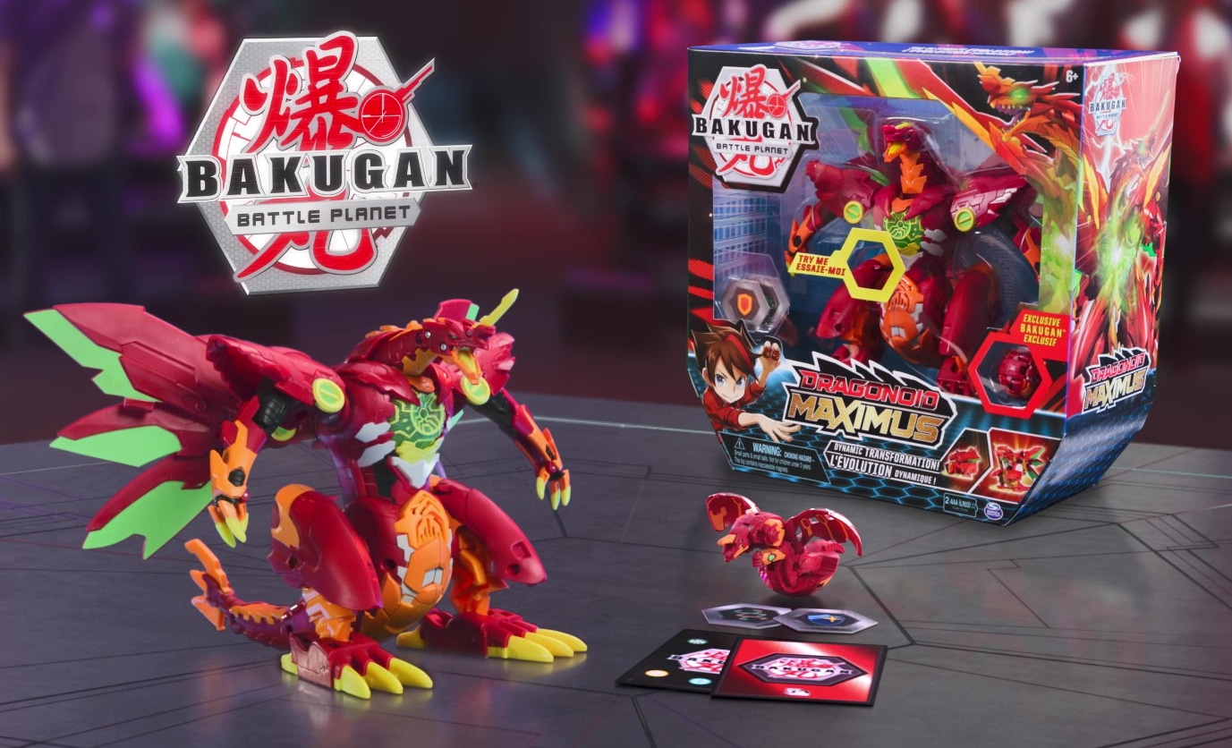 figurine bakugan dragonoid maximus