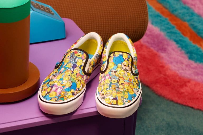 Vans x Simpsons Pays Homage Three Decades of The Simpsons