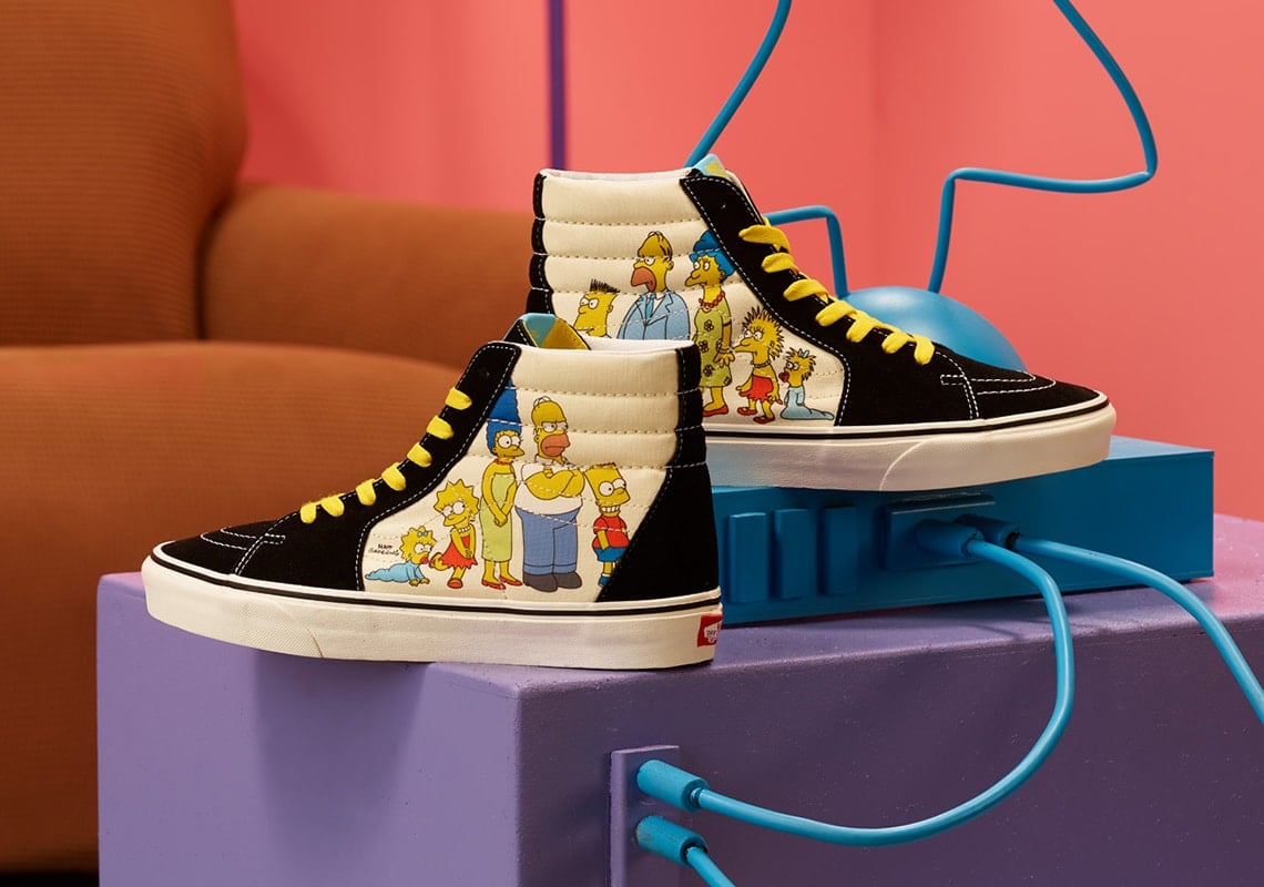 vans x simpsons