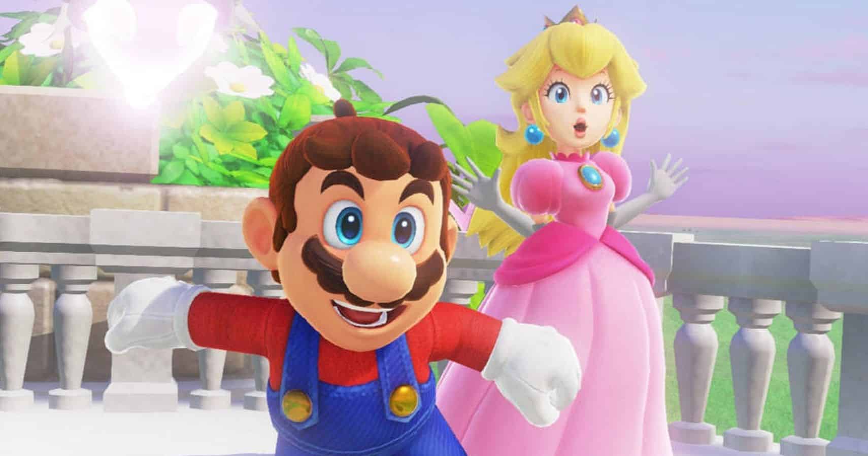 Mario Rescues Princess Peach