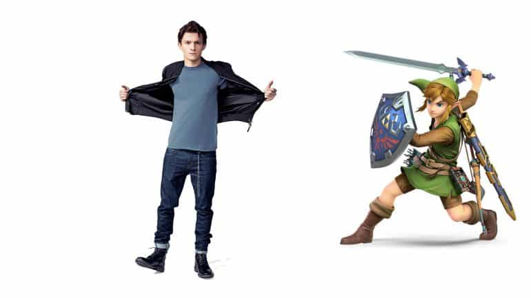 Tom Holland as Link in Zelda
