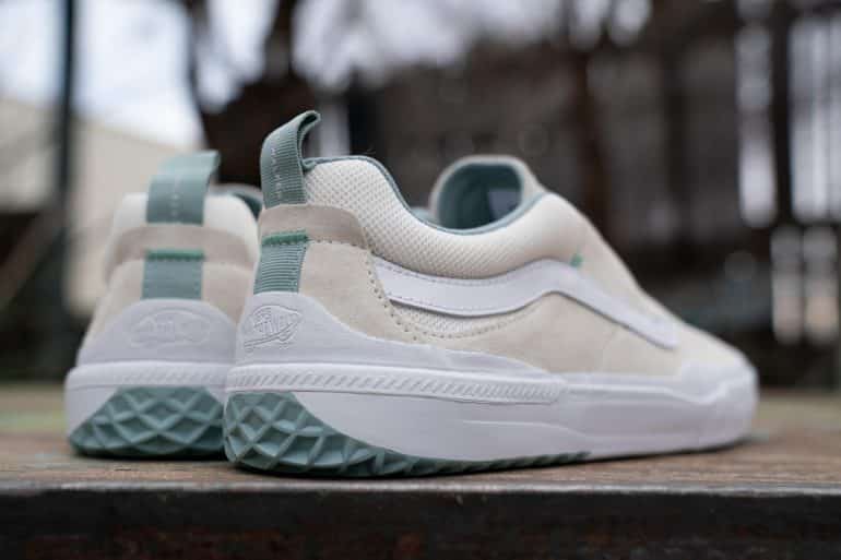 The Vans Kyle Walker Pro 2 skate shoe from the back