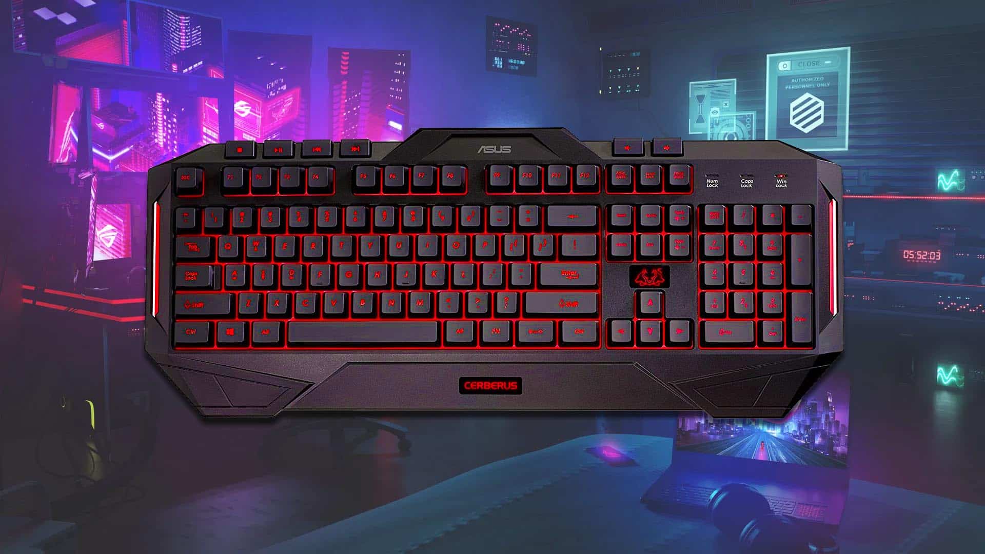 Win An Asus Cerberus LED USB Gaming Keyboard