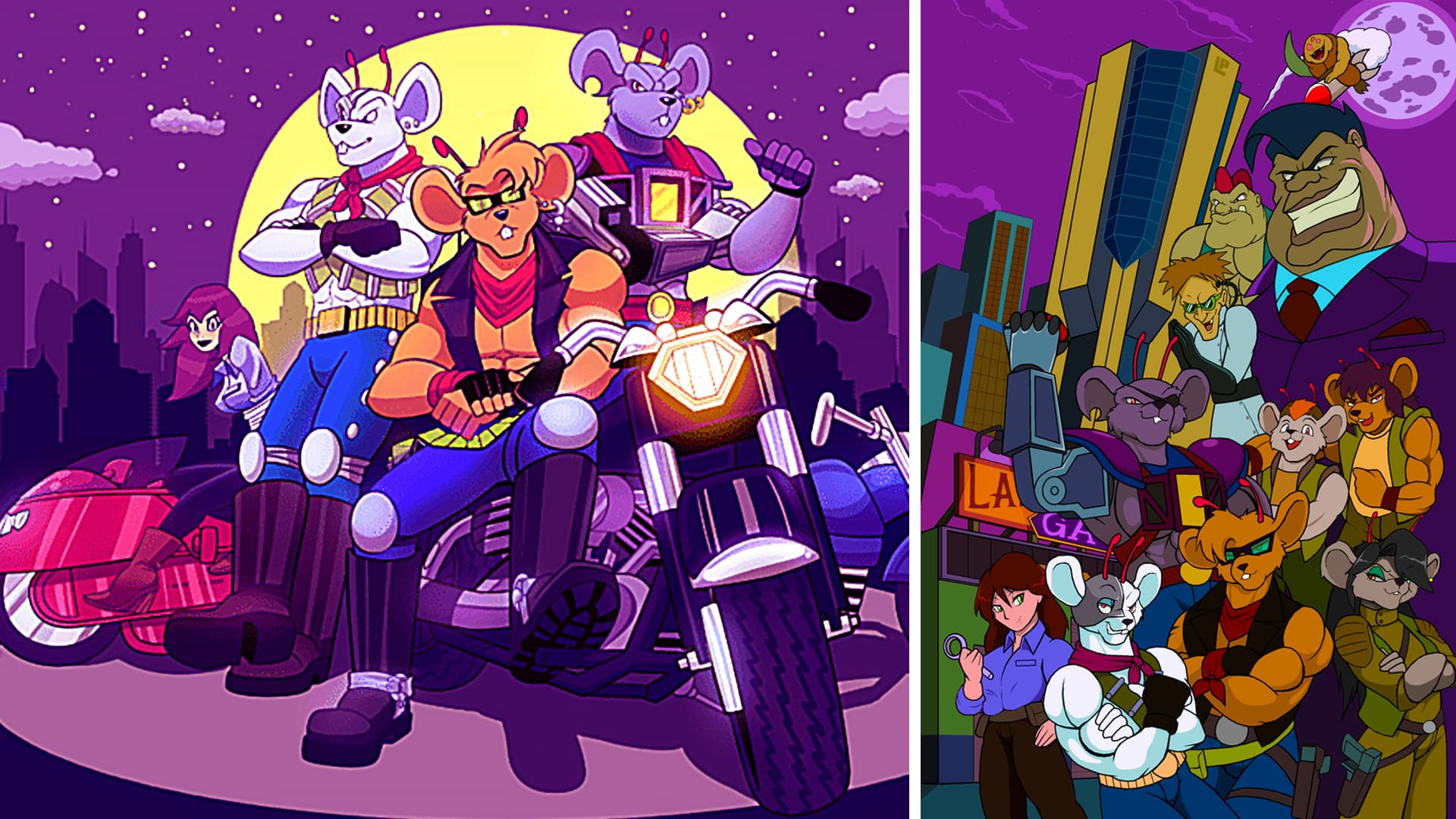 Biker Mice From Mars Will Rock & Ride In A New Animated Series