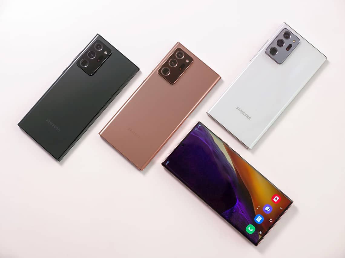 Samsung Silently Drops Pricing of Galaxy Note20 Range