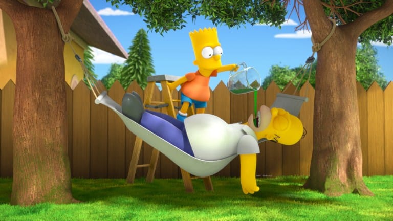 The Simpsons Halloween Special Features Parodies of Pixar and Spider-Verse