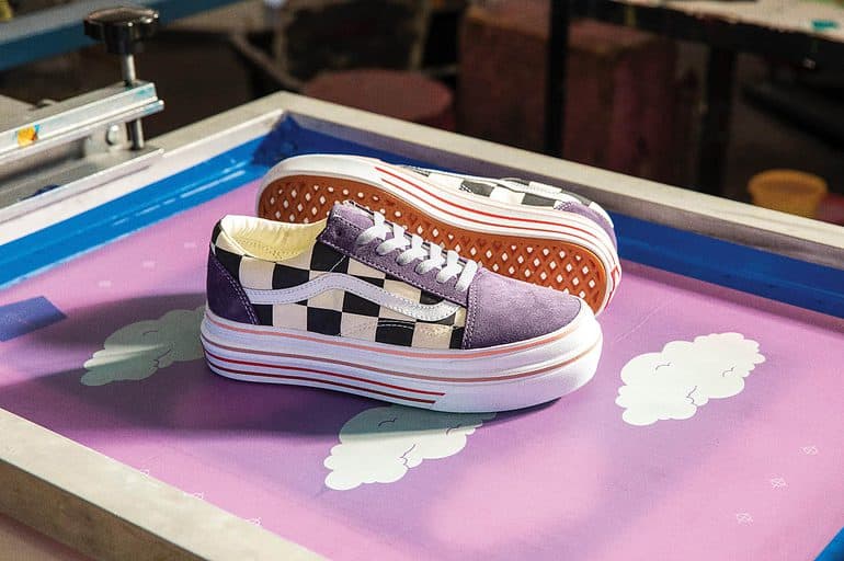 The Vans Classic Era Super ComfyCush Sneakers