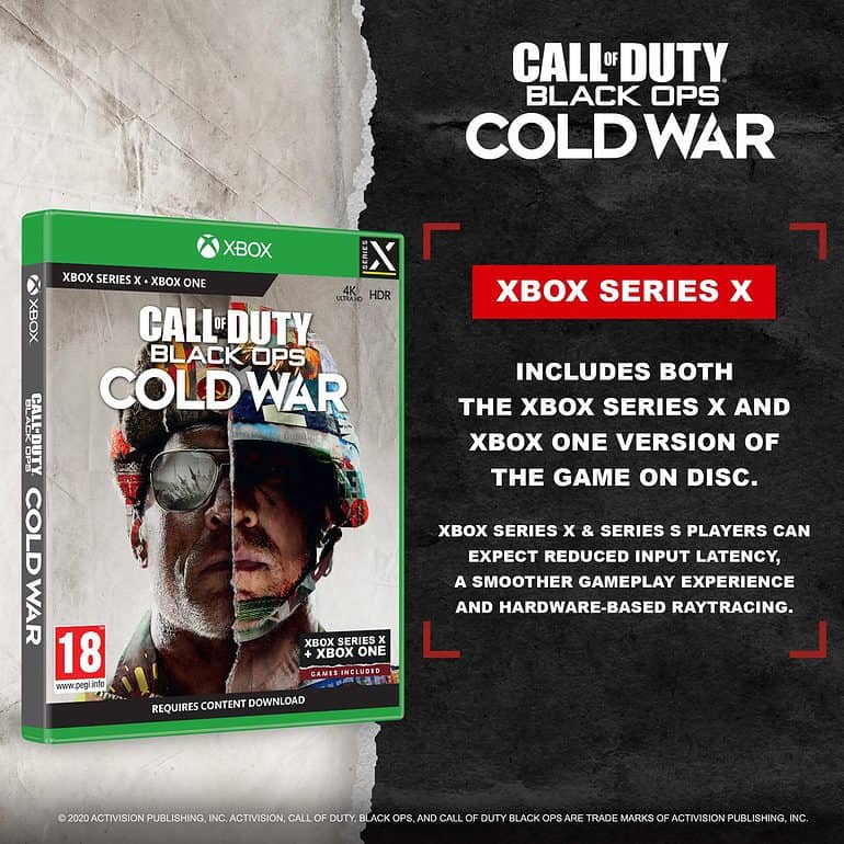 Call of Duty Black Ops Cold War xbox series x