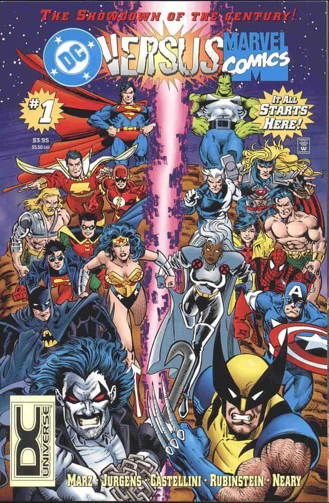 Marvel versus DC Comics