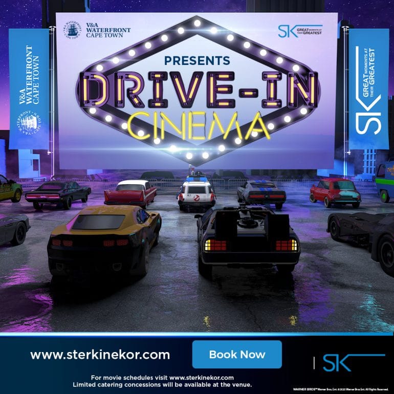 Ster-Kinekor drive-in Cape Town’s V&A Waterfront