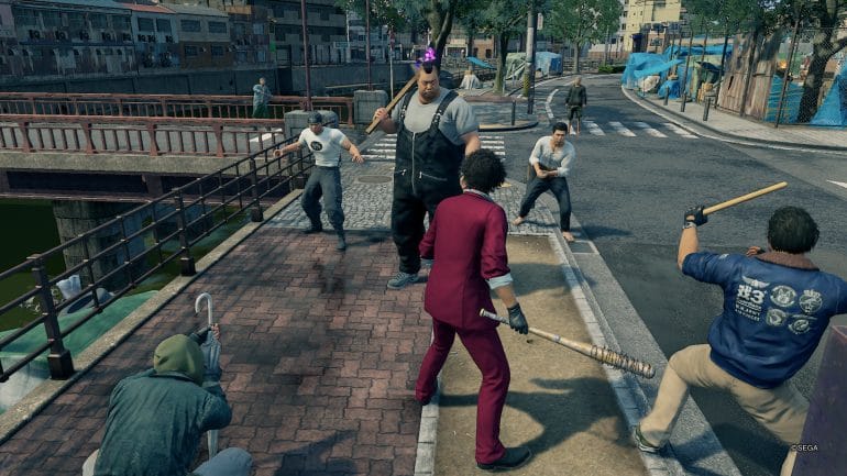 Yakuza Like a Dragon gameplay