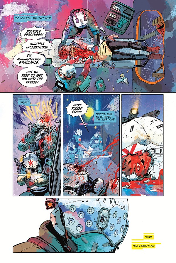 Cyberpunk 2077: Trauma Team Comic Book
