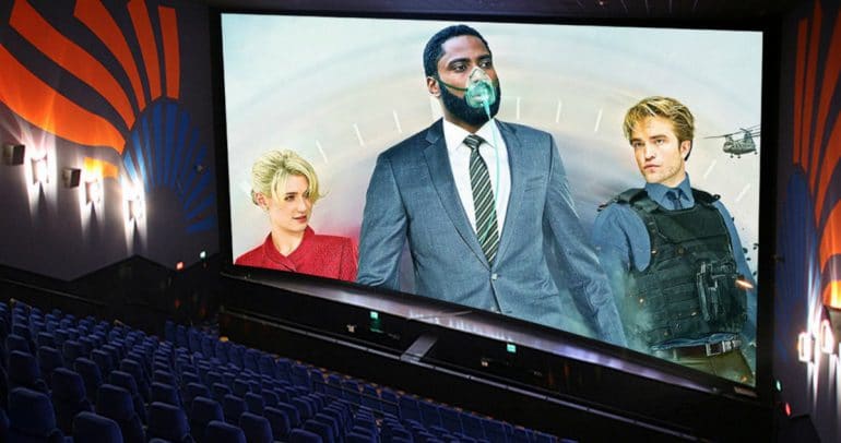 Tenet in Cinemas