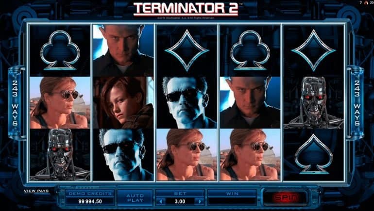 Terminator 2 Slot Machine