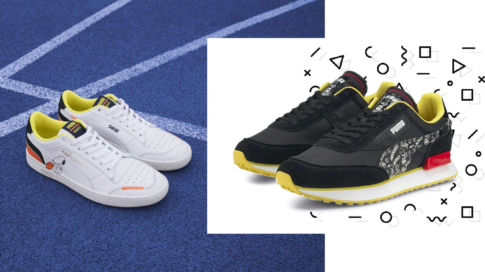 puma future rider peanuts