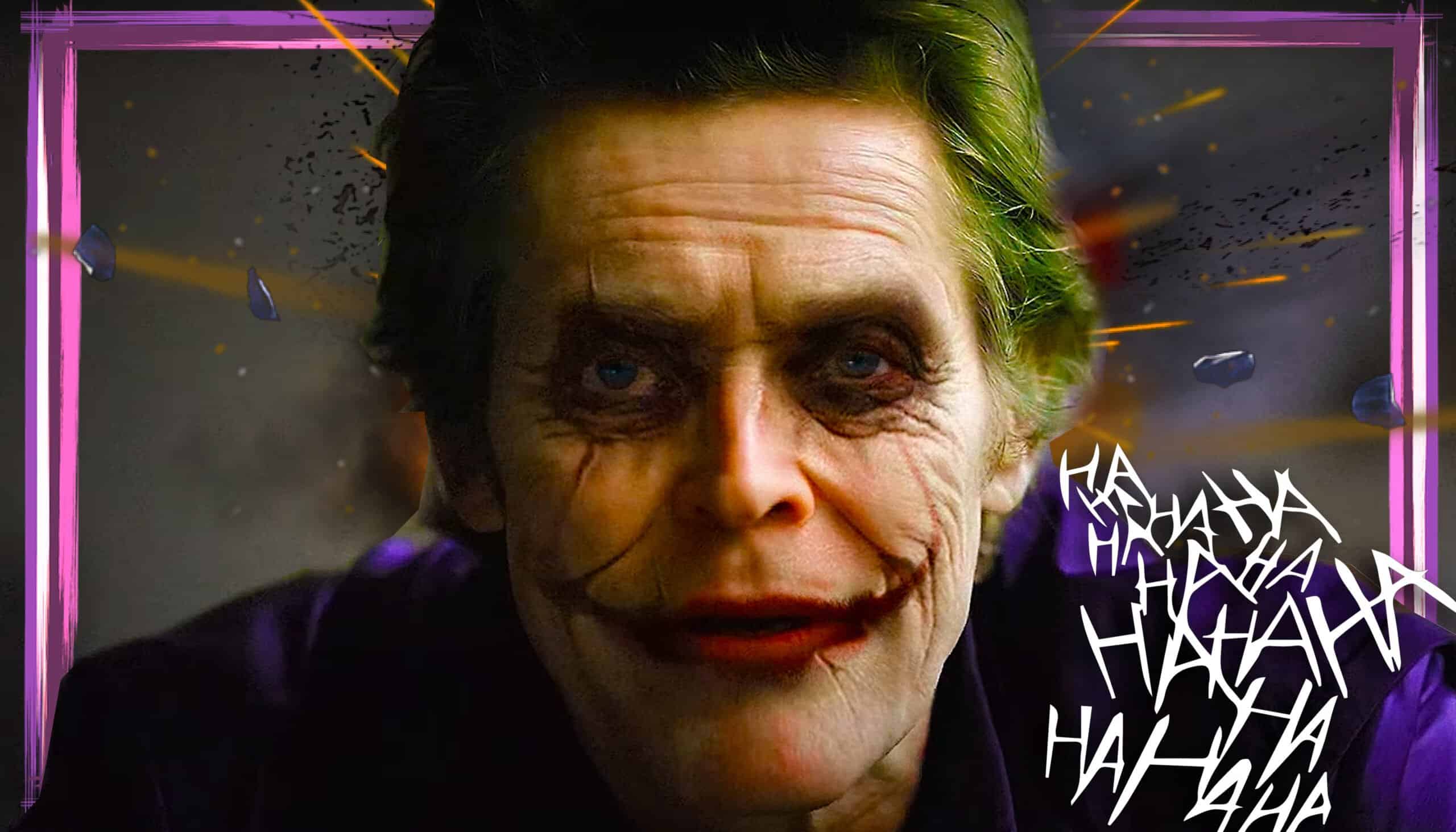 Willem Dafoe Como Joker. 