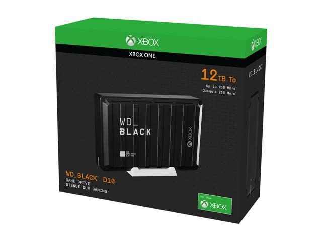 western digital black d10 game drive xbox box