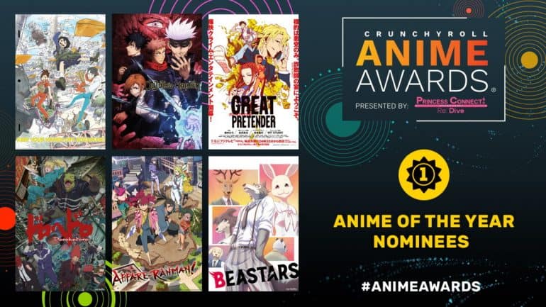 Crunchyroll Anime Awards Anime of th Year 2021 Jujutsu Kaisen