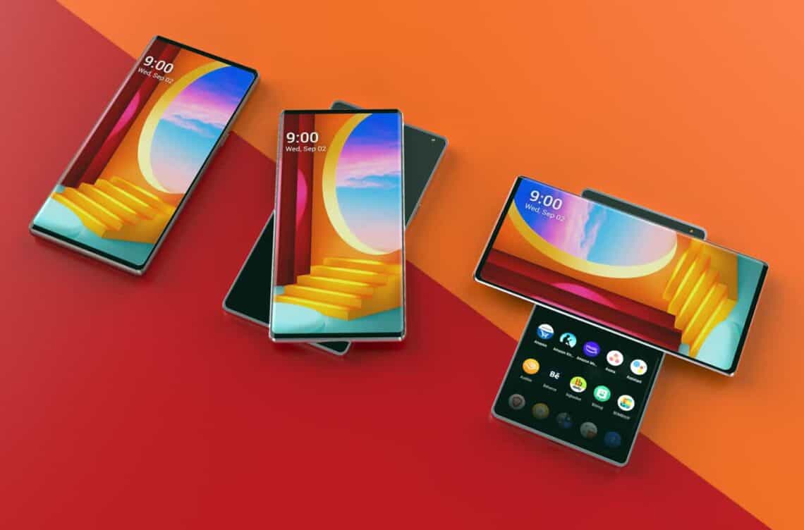 LG Wing phone