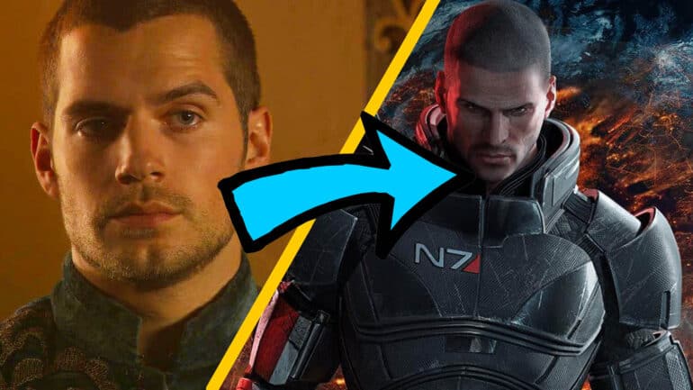 Secret Mass Effect Henry Cavill