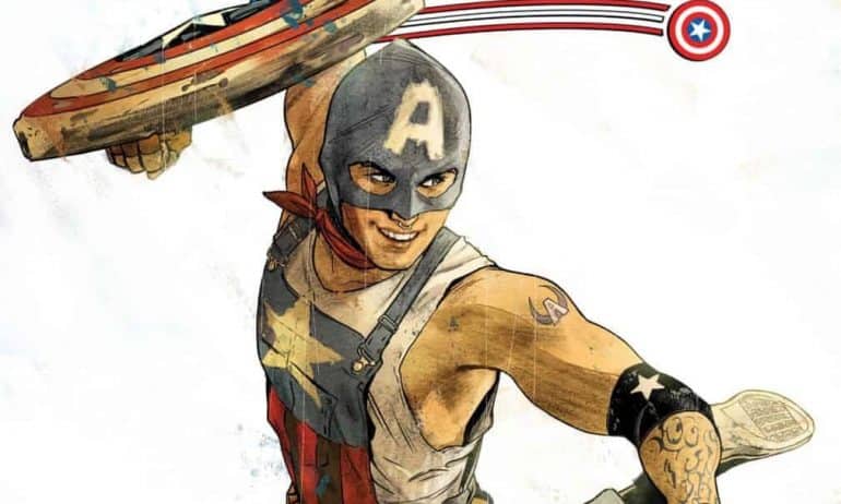Aaron Fischer, Marvel's first gay Captain America