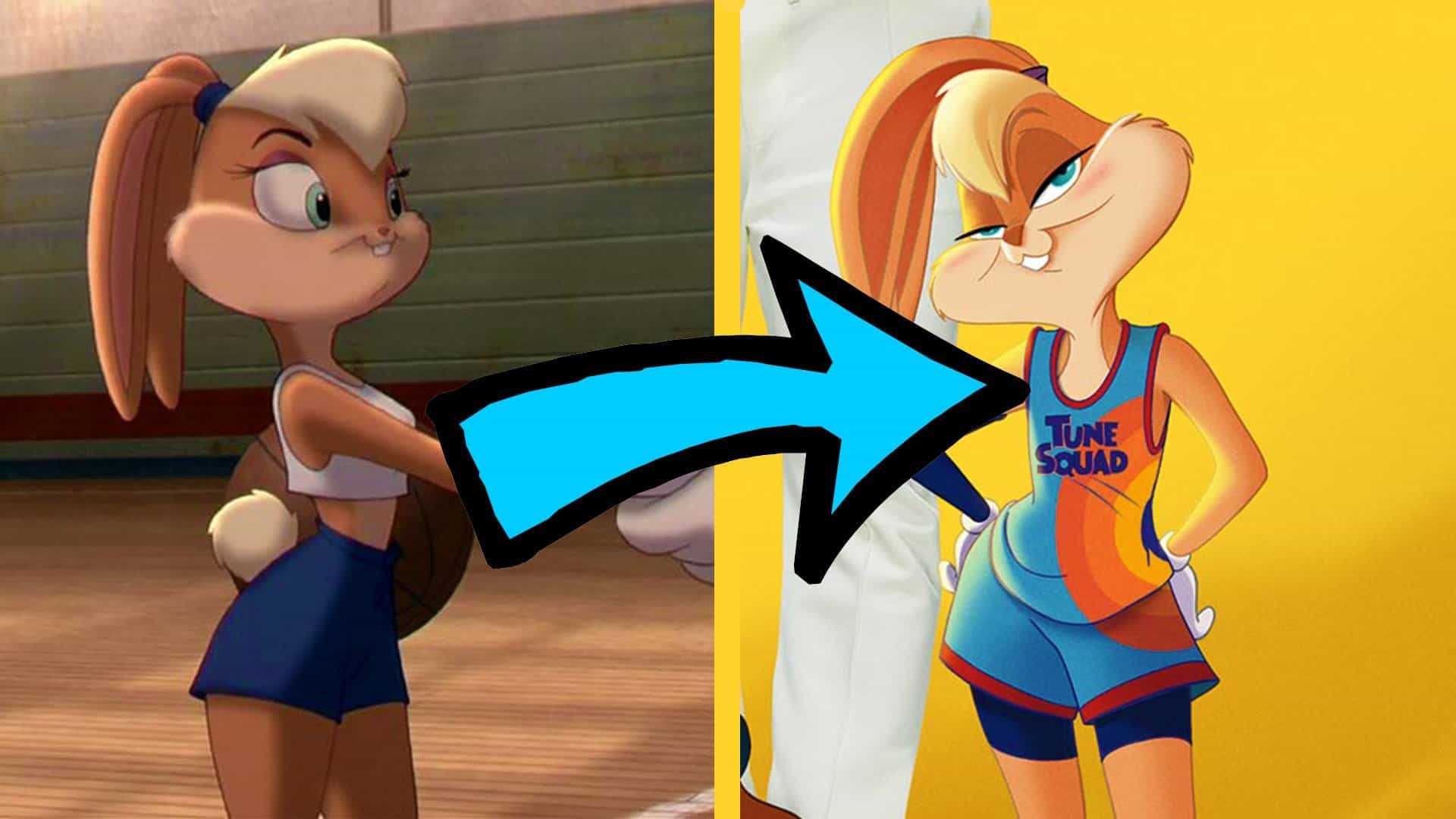 Lola Bunny has been redesigned. 