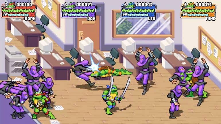 teenage mutant ninja turtles shredder’s revenge