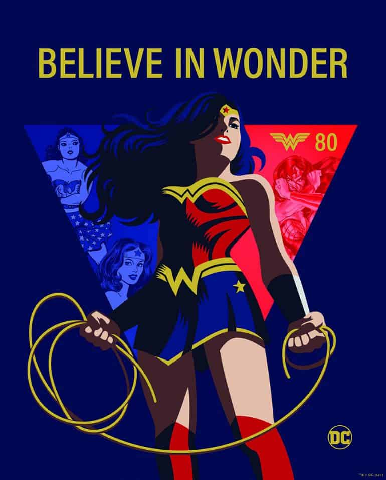 Wonder Woman 80th Anniversary Believe in Wonder