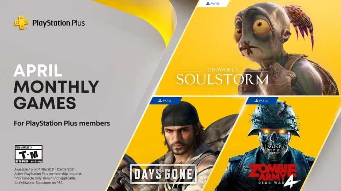 PS Plus April