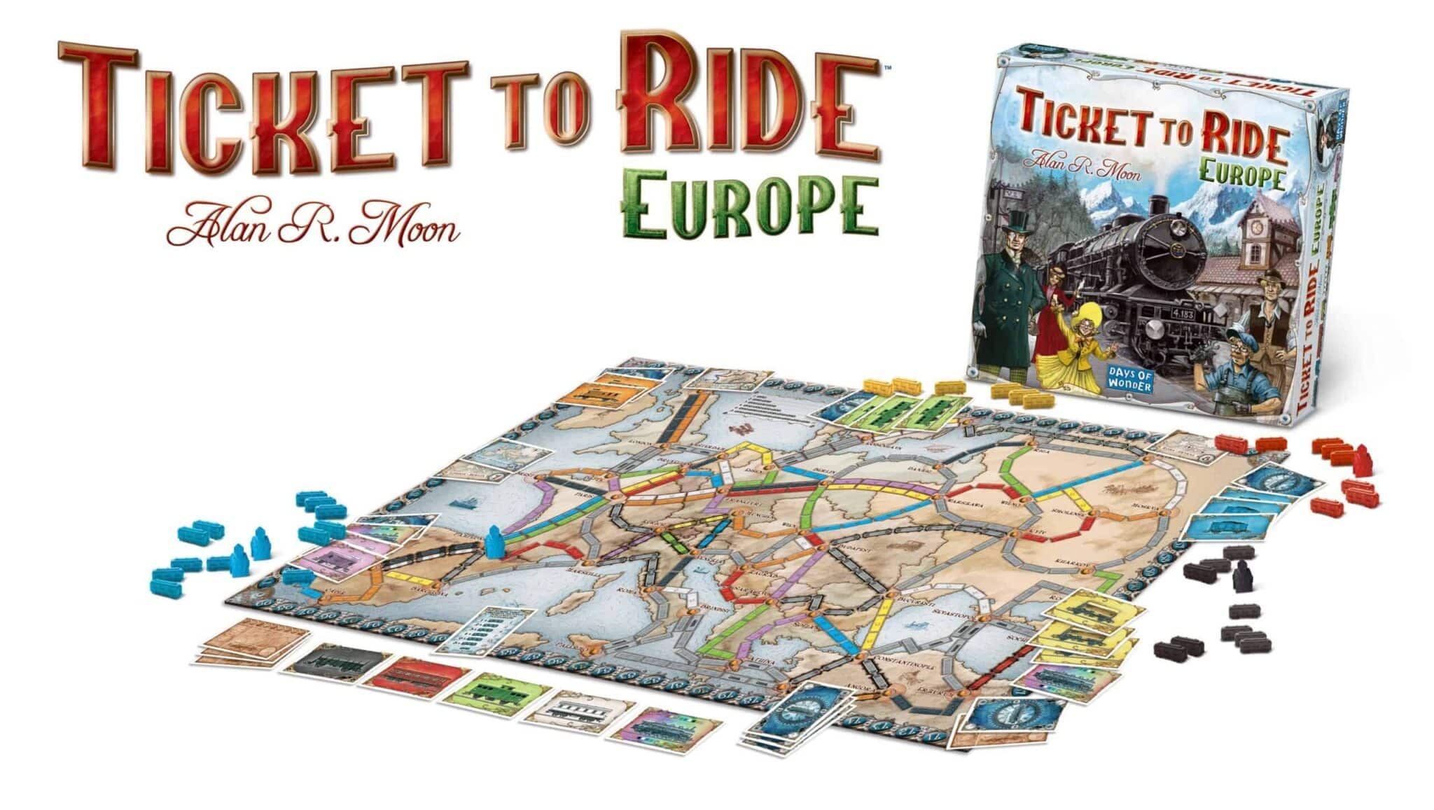 DESBUSSOLADOS - fanáticos por boardgames: Ticket to Ride: Europe