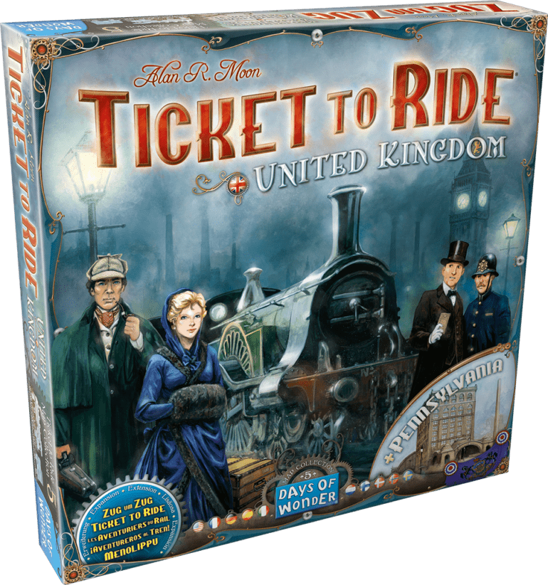 Ticket to Ride: United Kingdom & Pennsylvania