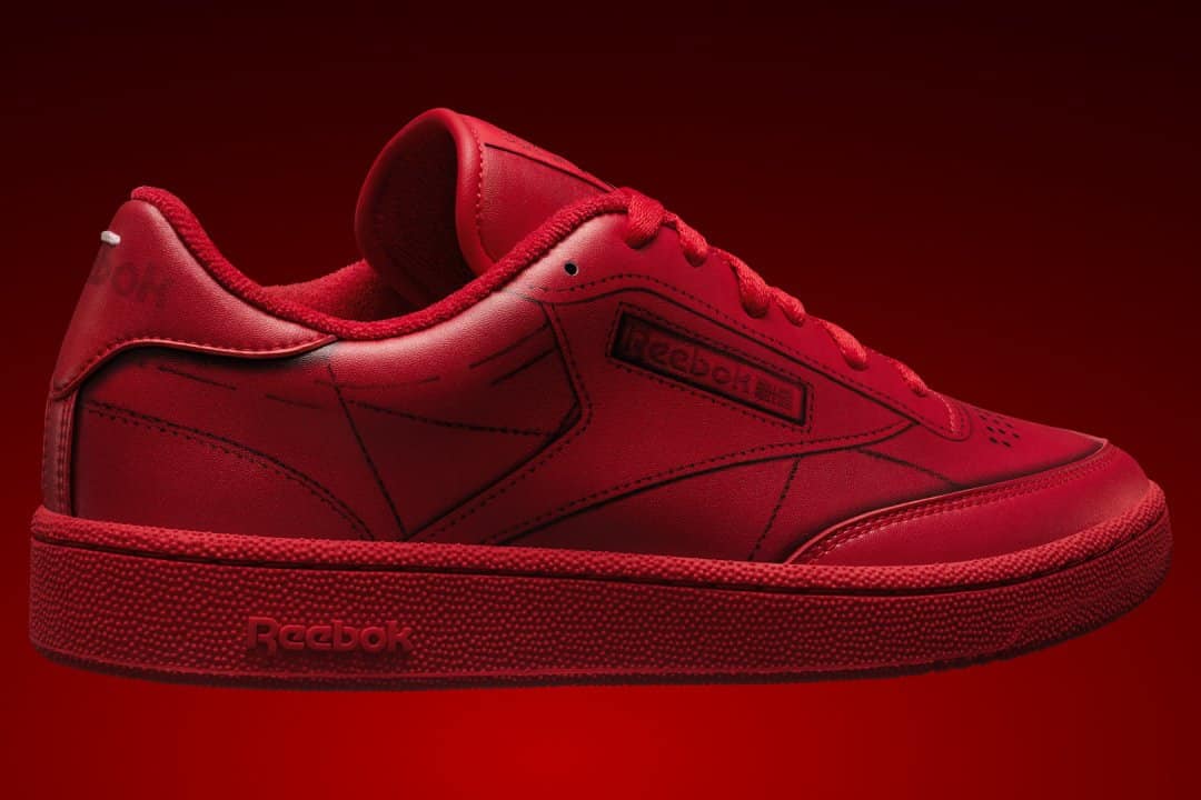 maison margiela x reebok collaboration shoes