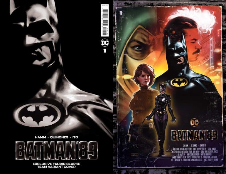Batman 89 Comic Book Tim Burton