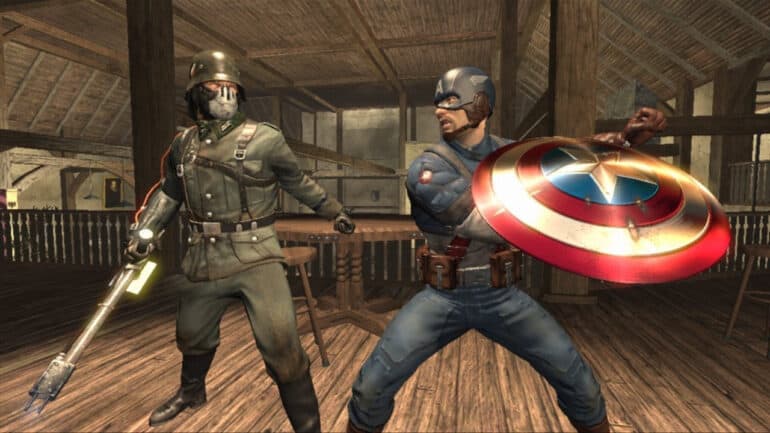 superhero games Captain America: Super Soldier