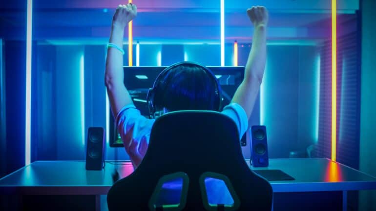 blockchain gaming gamer