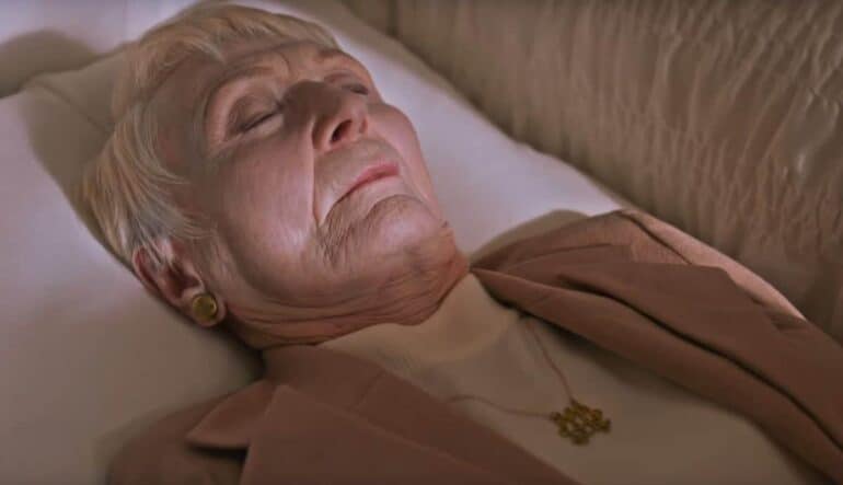 Ellen Taper Leigh Hereditary scary grandma horror movie