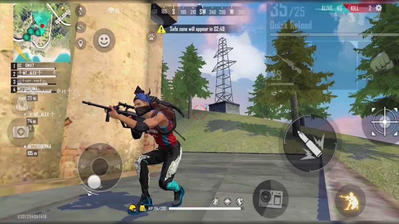 Free Fire Game Online, Garena Free Fire Gameplay Online