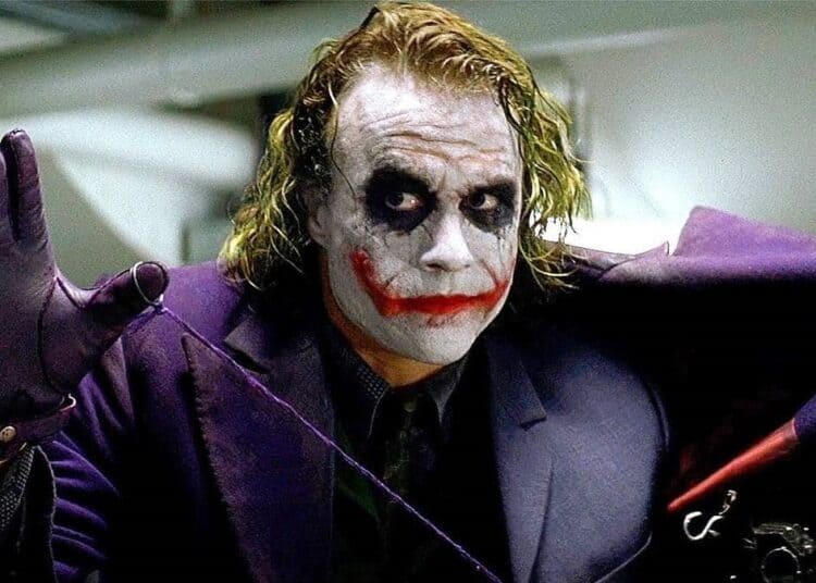 Heath Ledger Joker in The Dark Knight