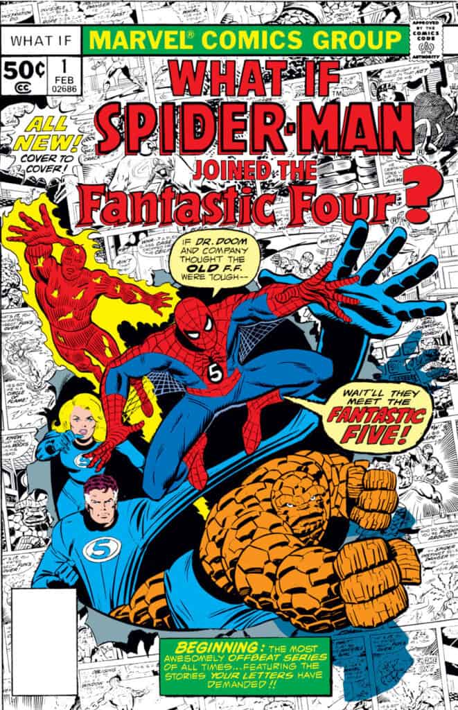 Marvel What If #1 Spider-Man Fantastic Four