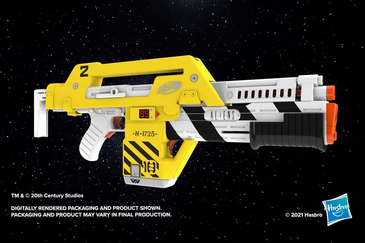 NERF Announces Aliens M41A Pulse Rifle Blaster Fortress of Solitude