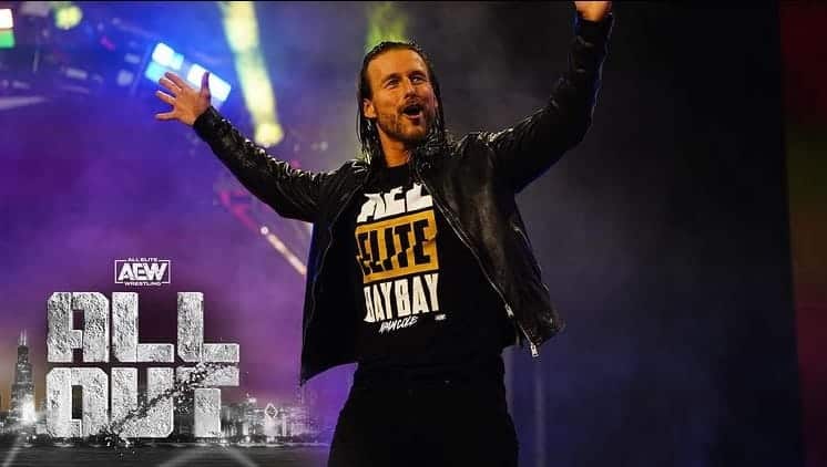 Adam Cole at AEW All Out