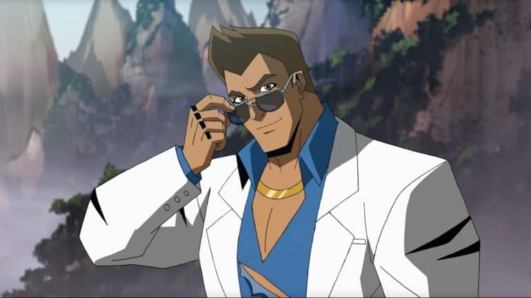 Johnny Cage in Mortal Kombat Legends Scorpion's Revenge
