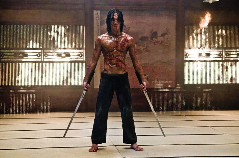 Rain as Raizo in Ninja Assassin 2